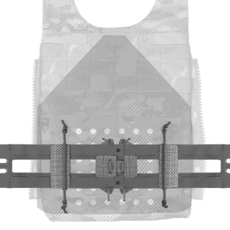 Multi-purpose Cummerbund Wosport Lightweight Gridle QD Wolf Grey