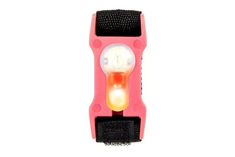 Marqueur électronique Lightbuck Split-Bar - rose (lumière orange)