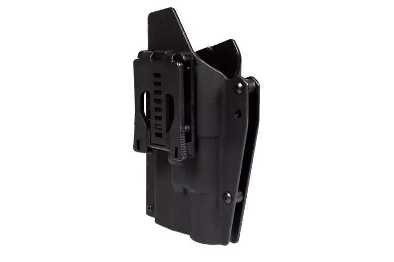 Composite Holster for G17 Replicas with Tactical Flashlight – Black