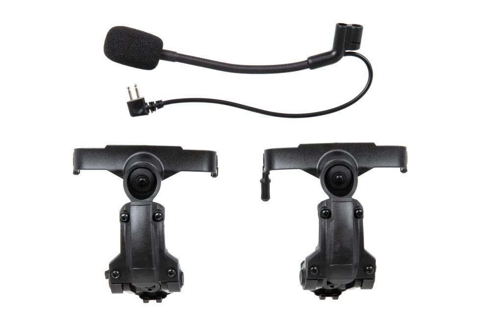 Adaptér FMA pro sluchátka typu Comtac II pro lišty ARC TB1443 černý