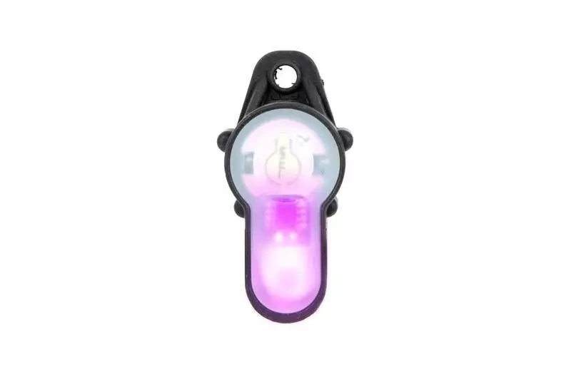 Marker elektroniczny Lightbuck Pendant - czarny (różowe światło)