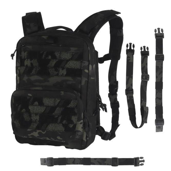 Assault backpack 10 litres Wosport BP-142 MC Black