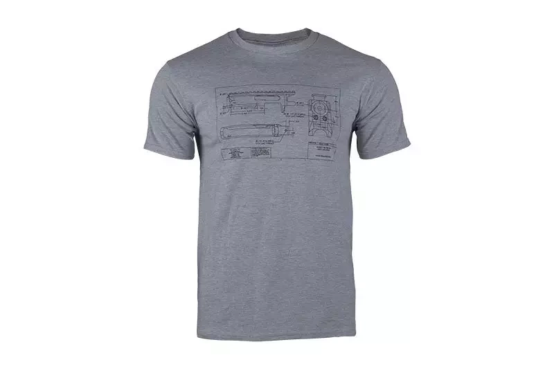 T-shirt Military Culture - Type A - Gris foncé