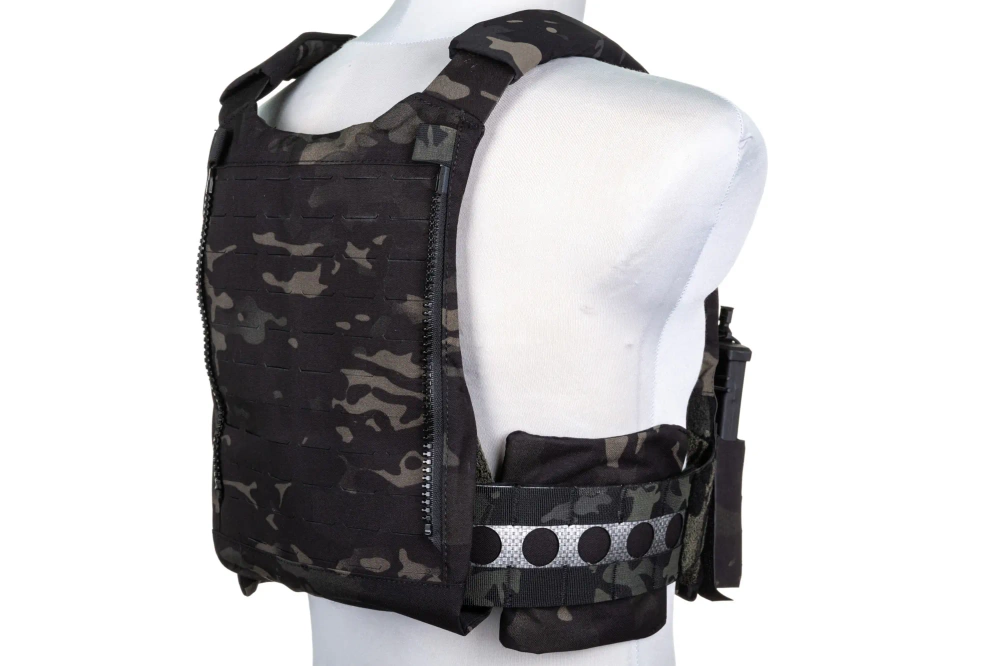 Kamizelka taktyczna typu Plate Carrier Wosport VE-75 MC Black