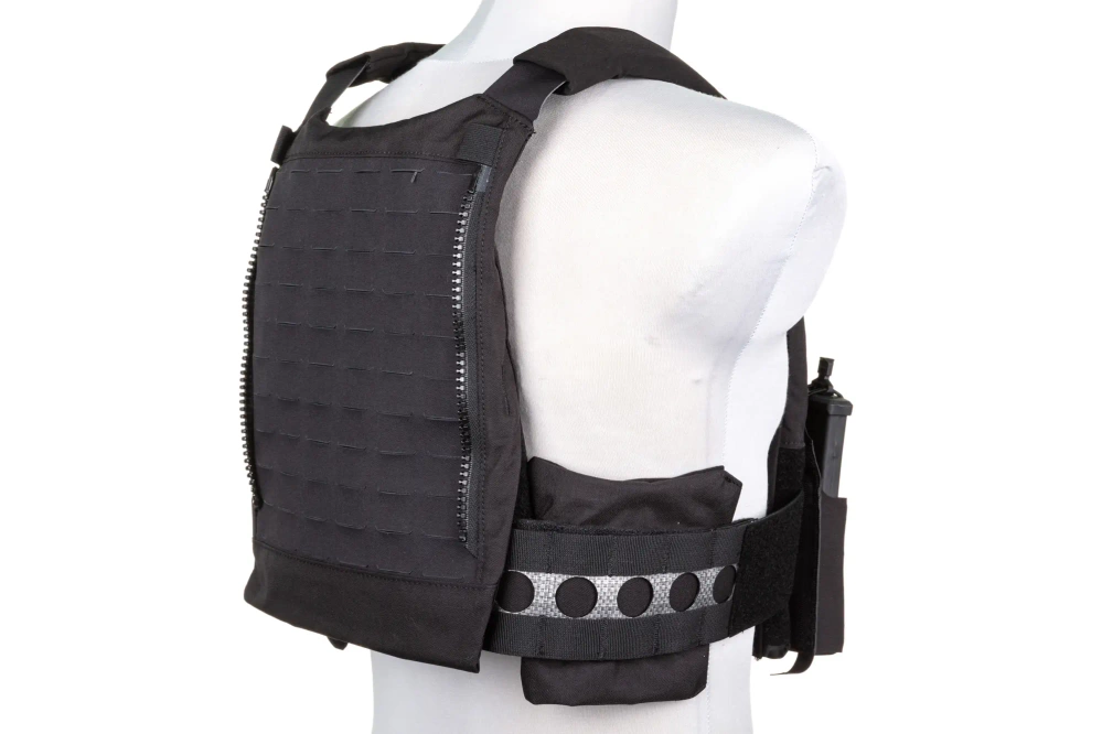 Taktická vesta Wosport VE-75 Plate Carrier Black