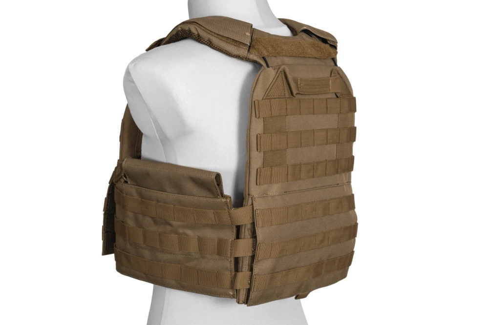 Quick Release Tactical Plate Carrier - tan