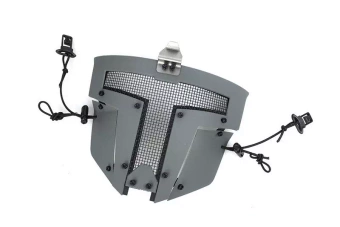 Ecran facial SPT pour casqueFAST - Wolf Grey