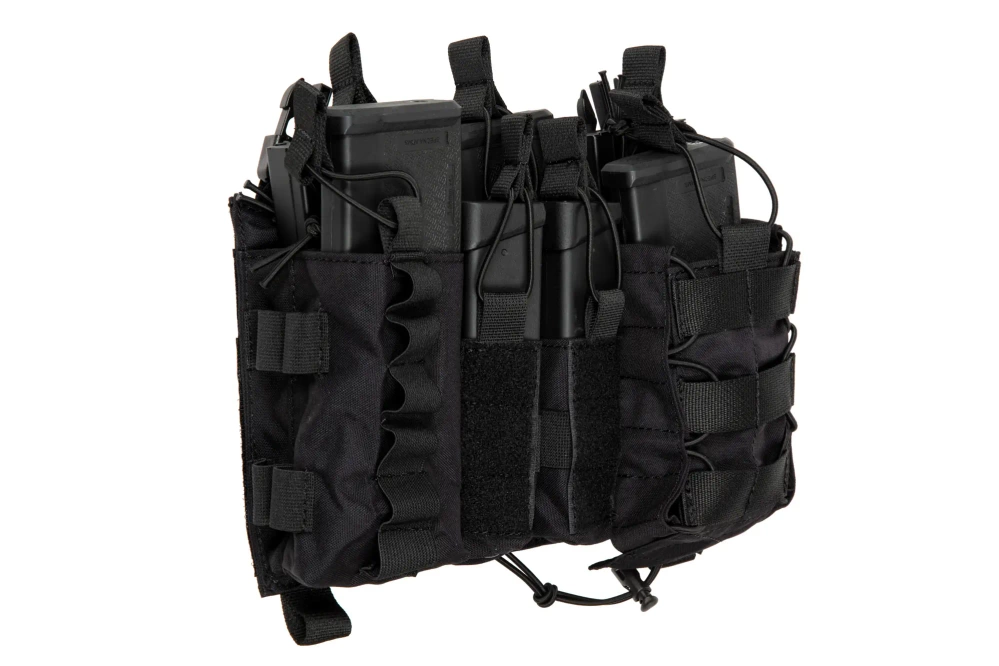 Inta waistcoat panel - Black