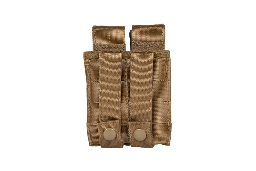 Double Pistol Pouch - Tan