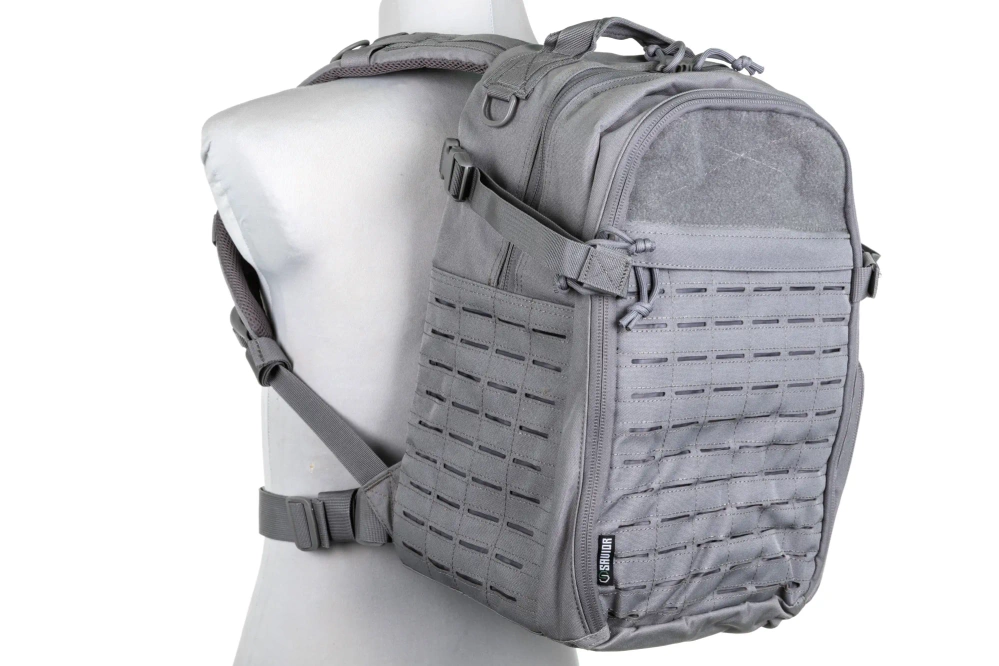 Plecak SAVIOR EQUIPMENT Mobile Arsenal Compact Protective Backpack Szary