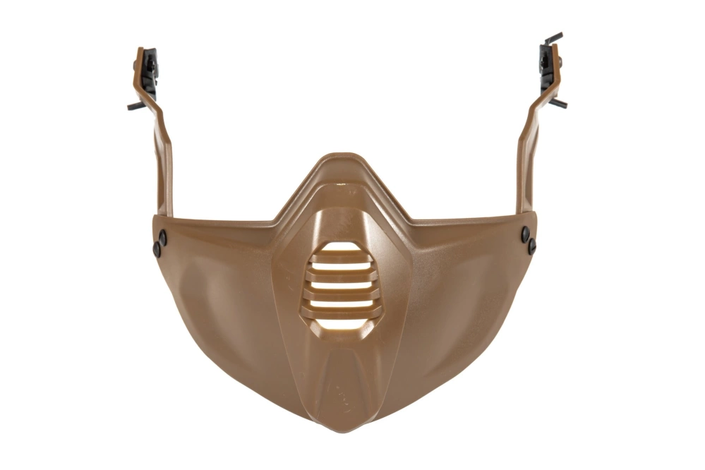 Demi-masque pour casqueet casque- Dark Earth (Terre noire)