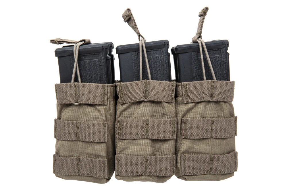 Triple Open loader for 7.62 type magazines Emerson Gear Ranger Green