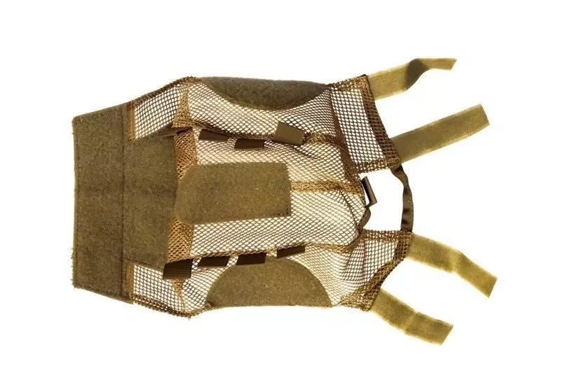 Mesh helmet cover for fast (L) - dark earth