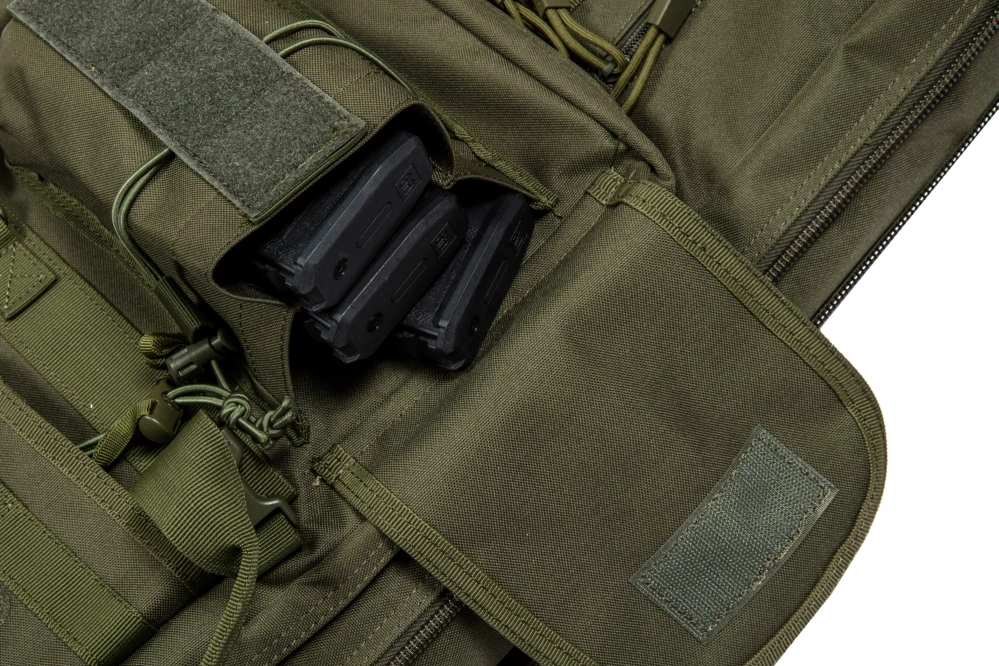 Double GunBag V4 - Black - Olive