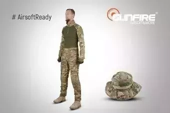 Zestaw #AirsoftReady - Mundur Combat Set + kapelusz