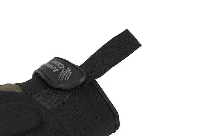 Armored Claw Shooter Cut Tactical Gloves - olive