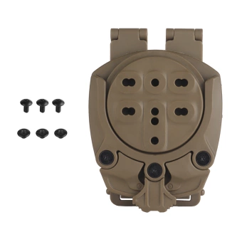 Universal 360-degree tactical holster adapter Wosport GB-ACC-21 Coyote Brown