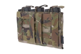 Triple Open Top Pouch for M4/M16 + Pistol Magazines - MC
