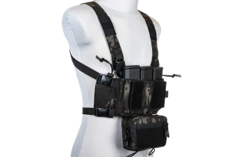 Specna Arms Tactical Adaptive V2 borstlap Vest MC Zwart