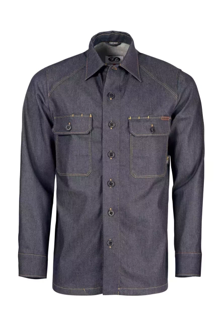 Shirt Super 51 Denim marineblauw