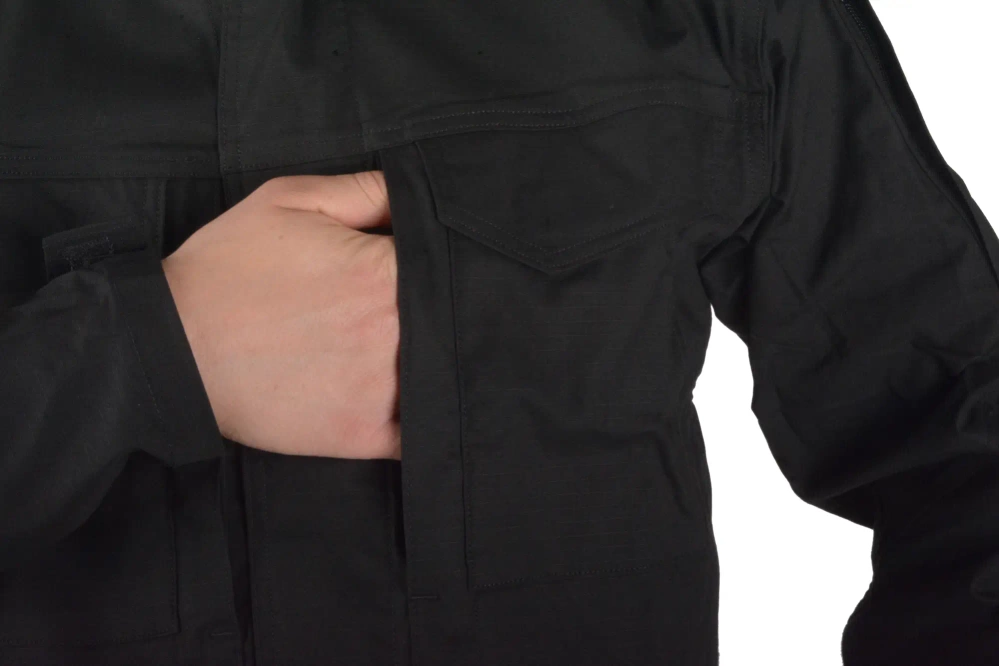 Sweatshirt militaire LTU - noir