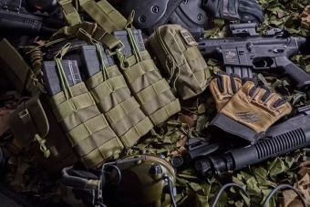 Rękawice taktyczne Armored Claw BattleFlex - sage green