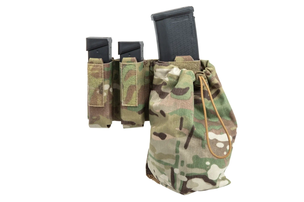 Pew Tactical pouch set with integrated PH50 MC drop bag