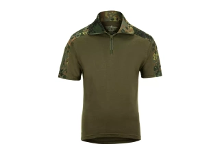 Combat Shirt With Short Sleeves - Flecktarn