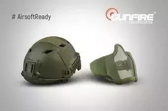 Sada #AirsoftReady - přilba FAST BJ + maska