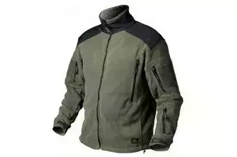 Liberty Polar Sweatshirt - Olive Green / Black