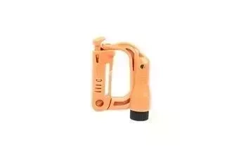 Boucle de type Grmlock avec torche (lumière blanche) - orange
