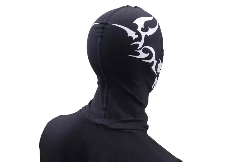 Sweat-shirt thermique imprimé - noir