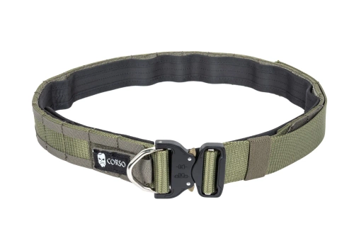 Corso Tactical Crochet Molle MKII Ranger Belt Green