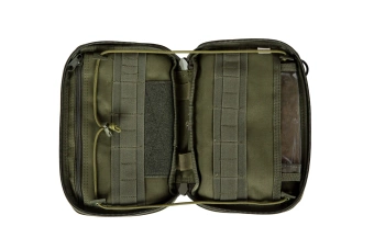 Large Administration Pouch with a Map Holder - Olive