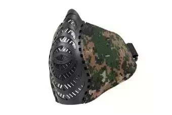 Maska Half Face - Digital Woodland