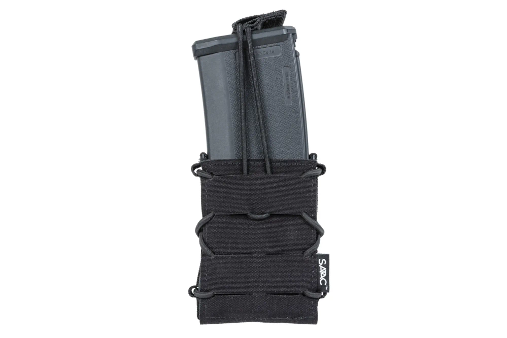 Pojedyncza ładownica typu Open Specna Arms Tactical na magazynki karabinowe Czarna