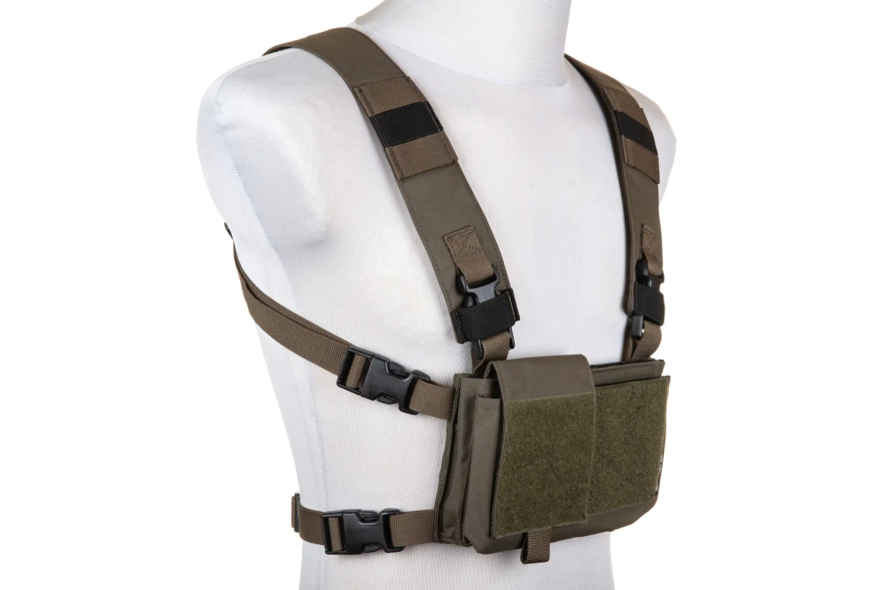 Hrudní úvaz Ape Force Gear MK3 Basic Ranger Vest Green