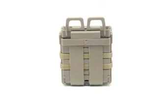 Set de 2 étuis FAST pour chargeurs 7,62 - tan