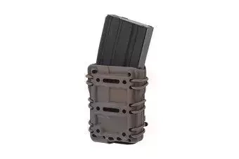 SMC 5.56 Magazine Pouch with flocking (MOLLE) - foliage green