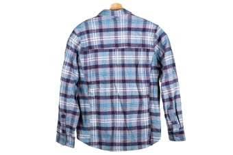 Emerson Gear Blue Label Longicorn Grey flanelová košile