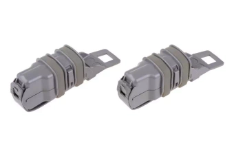 Sada 2 sáčků FAST pro zásobníky pistole owe - zelená barva