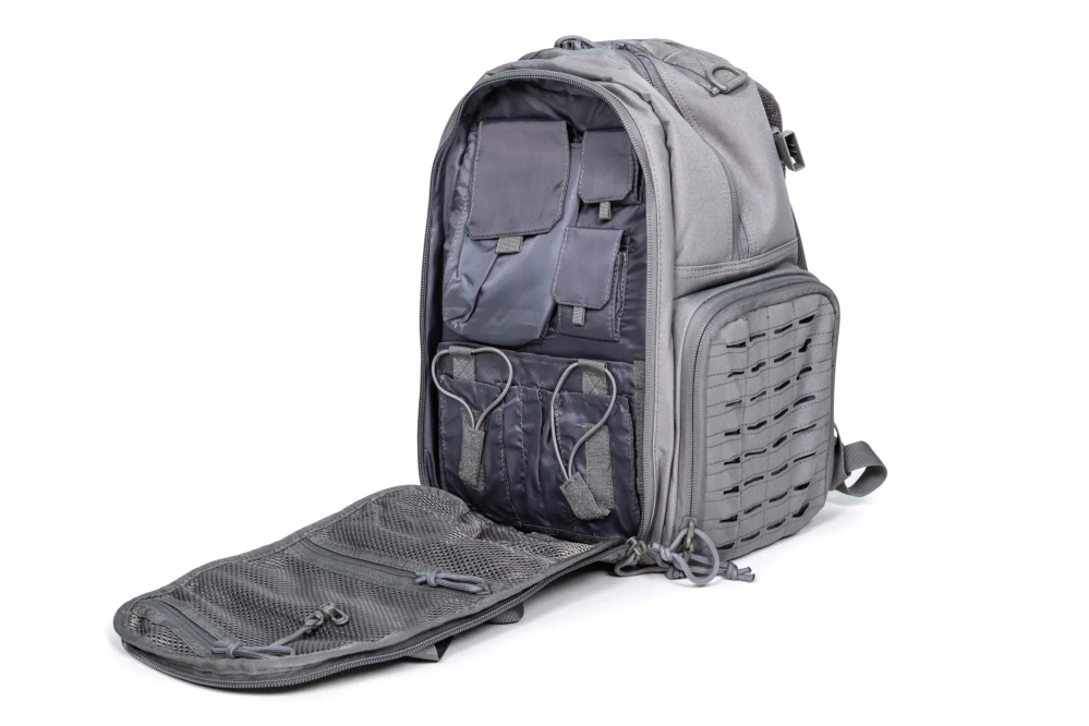 SAVIOR EQUIPMENT Mobile Arsenal Compact Protective Backpack Grey