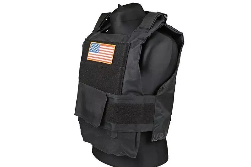 Personal Body Armor tactisch vest - zwart