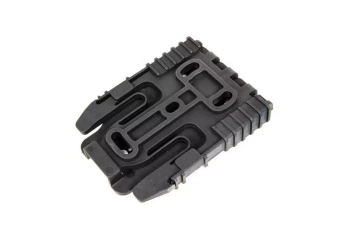 Panneau montageQD pour holsters - noir