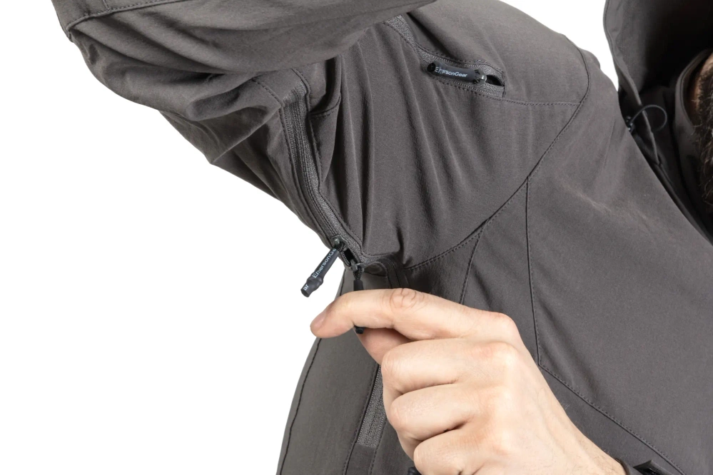 Veste Softshell Emerson Blue Label "Fog" Wolf Grey