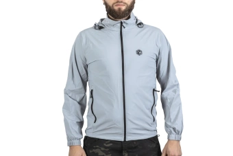 Emerson Gear Blue Label Star Light Grey Wind Jacket