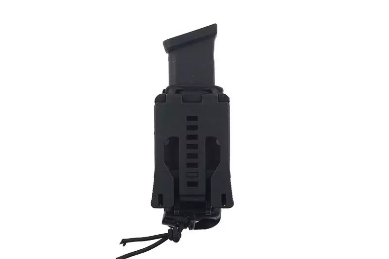 Ładownica SMC na magazynek pistoletowy (wersja z dodatkowym wypełnieniem) (QD na pas) - czarna