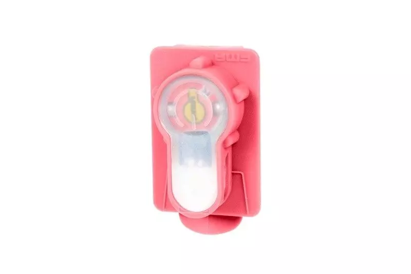 Marker elektroniczny Lightbuck Card Button - różowy (czerwone światło)