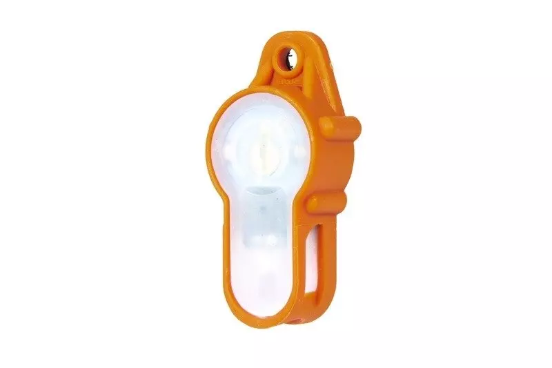 Marker elektroniczny Lightbuck Pendant - pomarańczowy (niebieskie światło)
