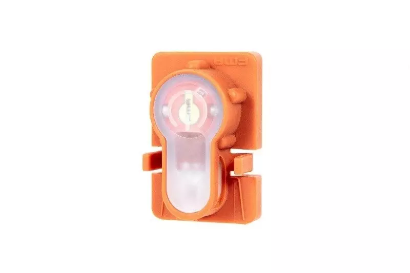 Marker elektroniczny Lightbuck RIS - pomarańczowy (czerwone światło)